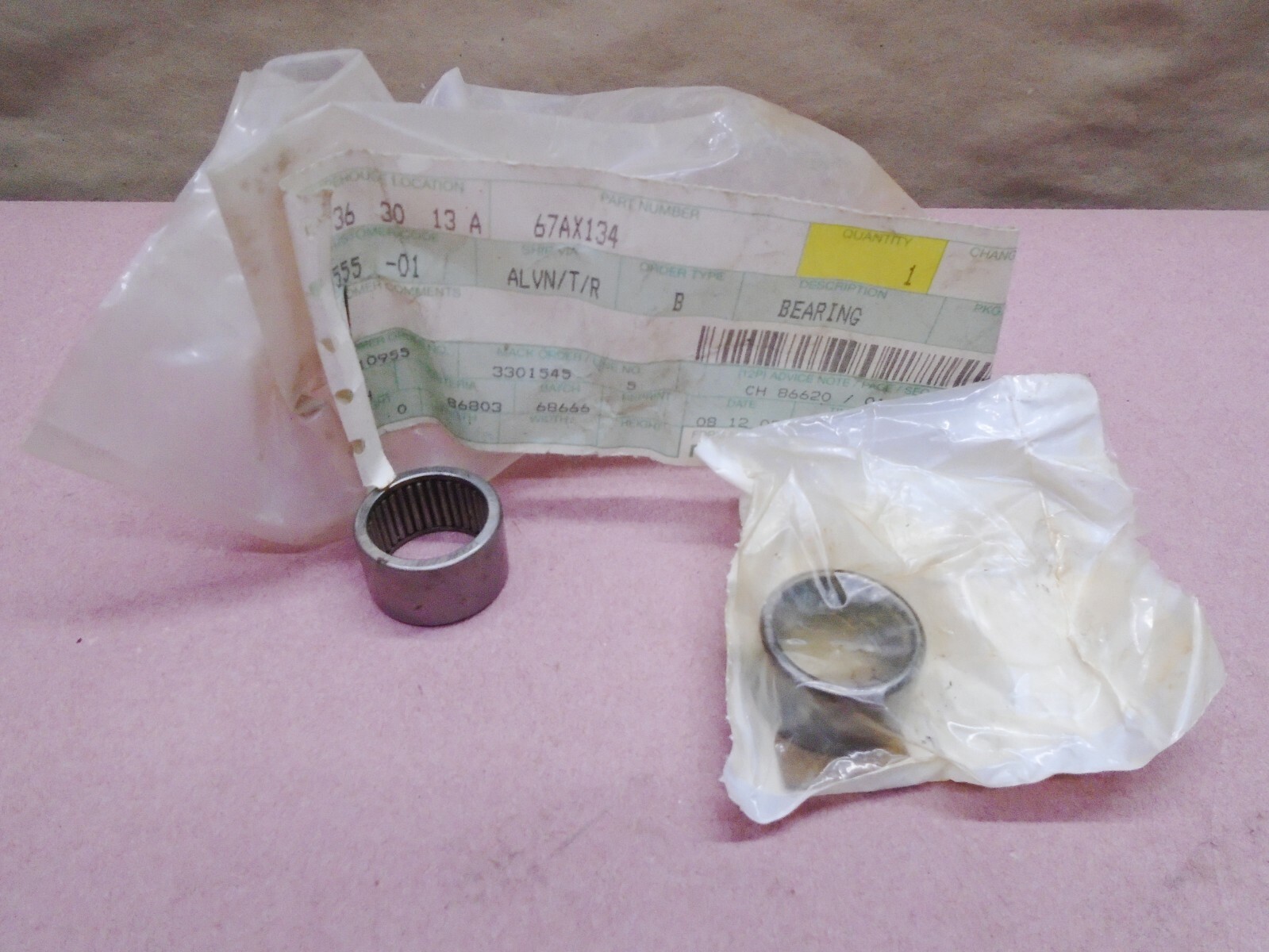 2 Lot NEW Mack Truck Genuine Parts 67AX134 Bearing OEM