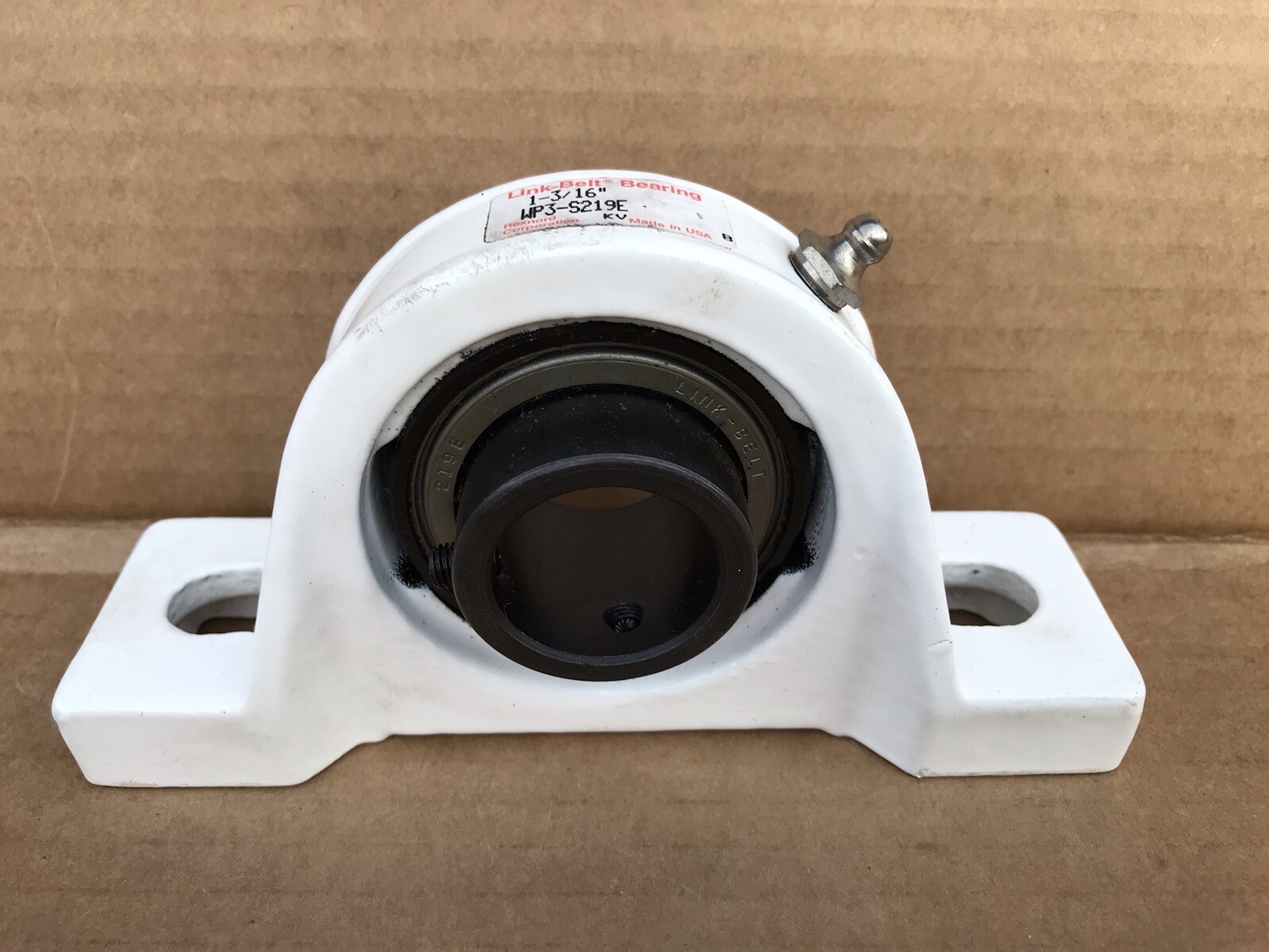 LINK-BELT Pillow Block Bearing 1-3/16” WP3-S219E Made in USA