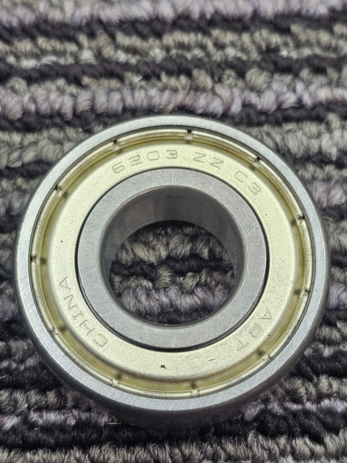 (QTY 10) ABT 6203 ZZ C3 Metal Shielded Ball Bearing 17mm x 40mm x 12mm