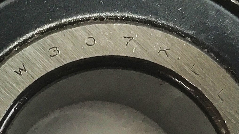 Fafnir 3 inch x 1-3/8 inch Single Row Ball Bearing W307KLL NOS