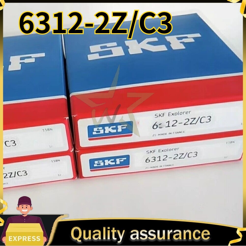 6312-2Z/C3 NEW SKF Deep Groove Ball Bearing 1PCS Original Quality Goods