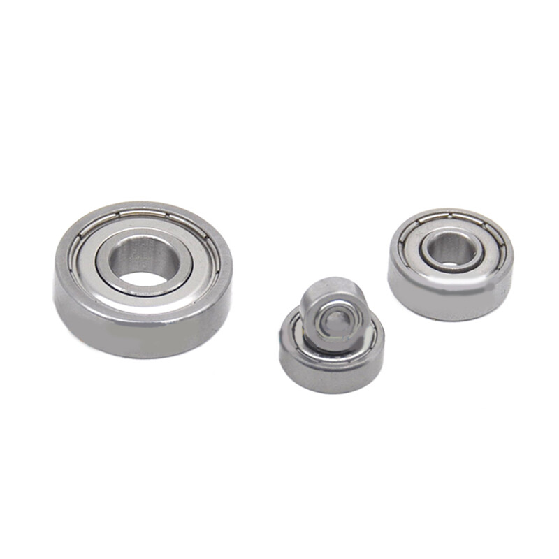 Stainless Steel Deep Groove Ball Bearing Miniature Shielded Bearing Bore 2-9 mm