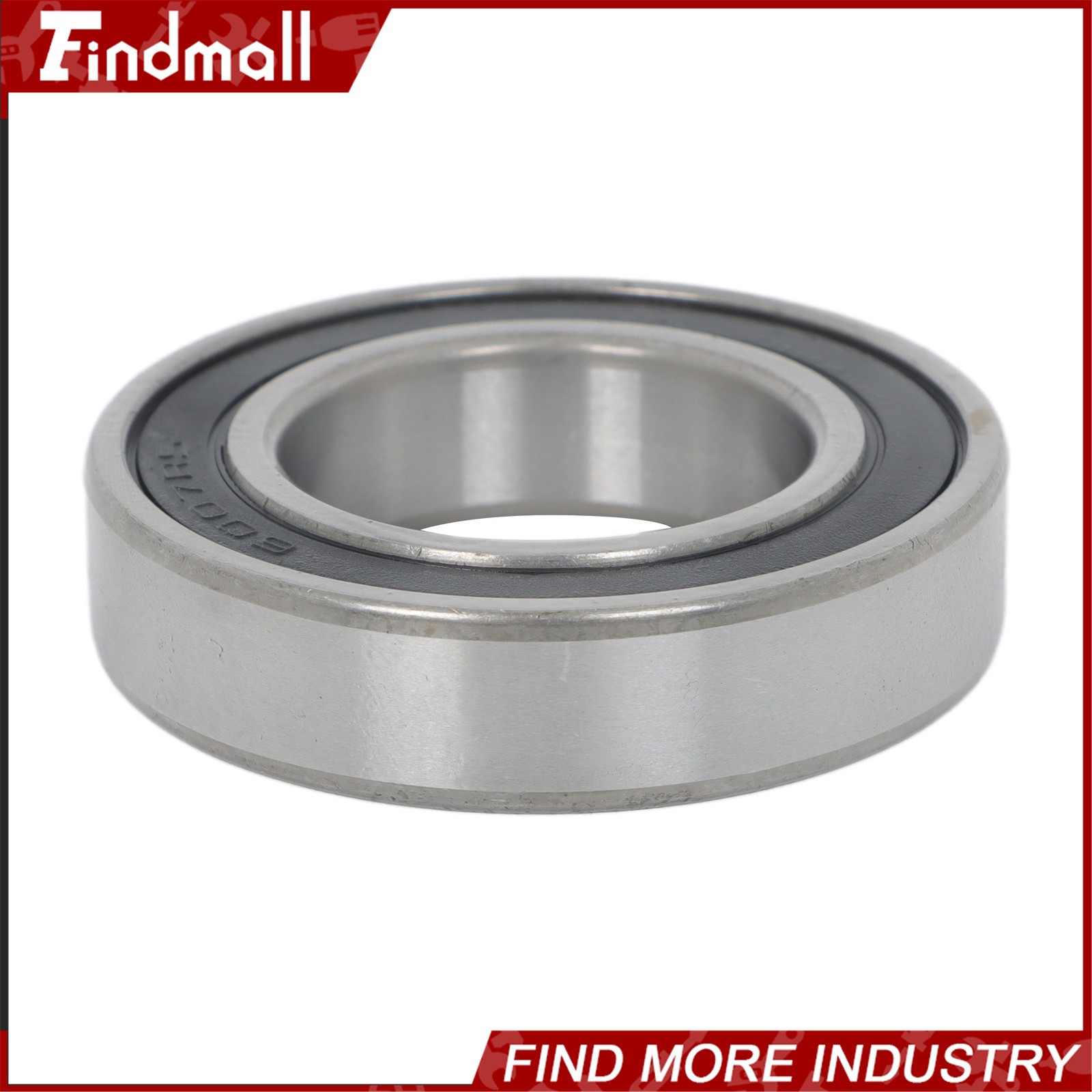 Findmall 6007-2RS Deep Groove Bearings 10pcs 35x62x14mm Rubber Sealed Set
