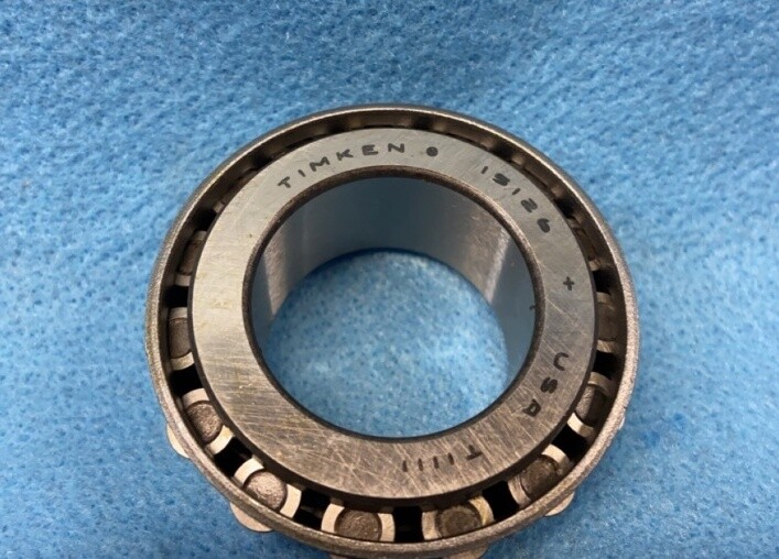 TIMKEN TAPERED ROLLER BEARING CONE, 15126, 1.2500″ BORE