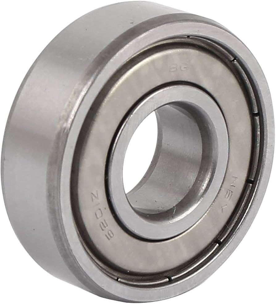 Radial/Deep Groove Ball Bearing – Straight Bore, 12 mm ID, 32 mm OD, 10 mm Width
