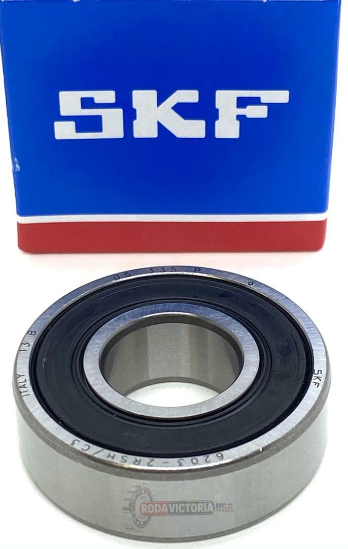 SKF 6203 2RSH C3 DEEP GROOVE BALL BEARING, RUBBER SEALED 17x40x12 mm