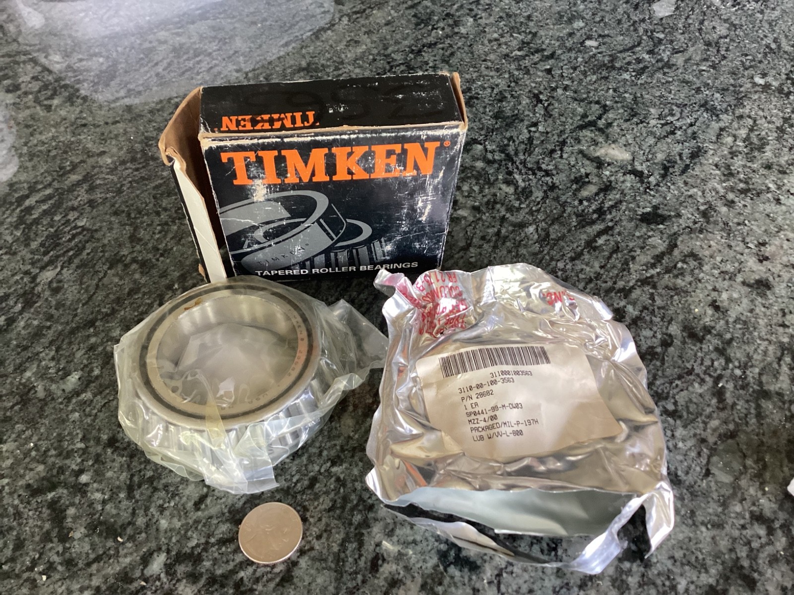 timken bearing cone and roller 28682 nsn 3110001003563 military