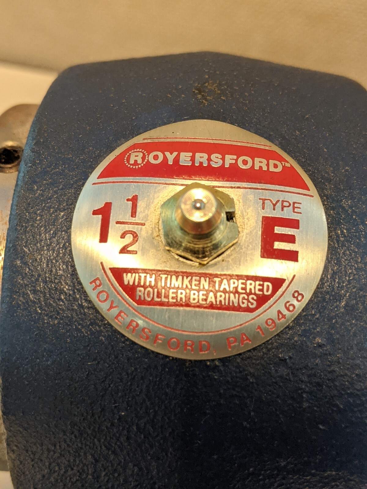 ROYERSFORD 1-1/2″ TYPE E PILLOW BLOCK