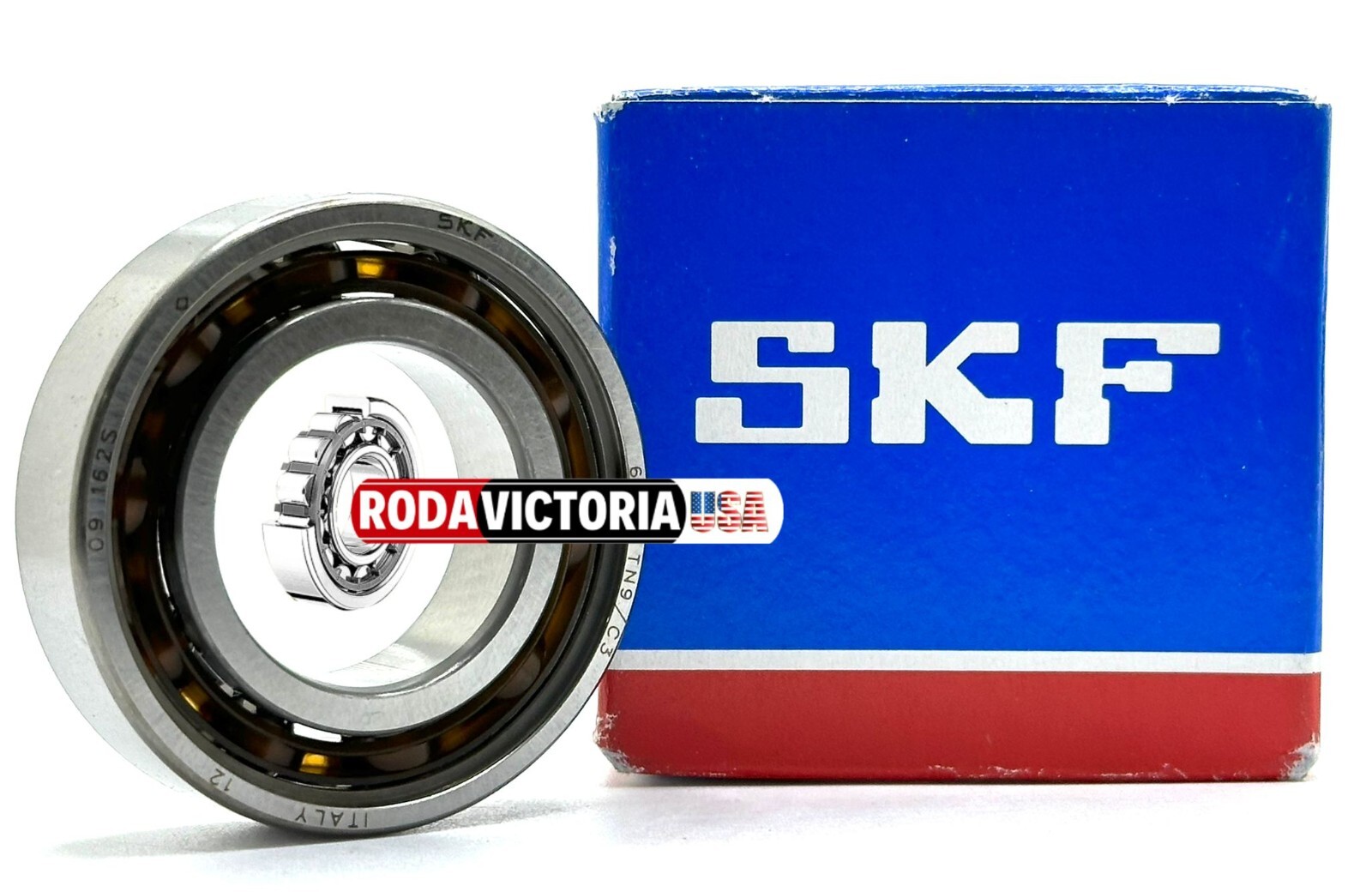 SKF 6005 TN9/C3 BALL BEARING, OPEN TYPE, NO SEALS, POLYAMIDE CAGE 25x47x12mm