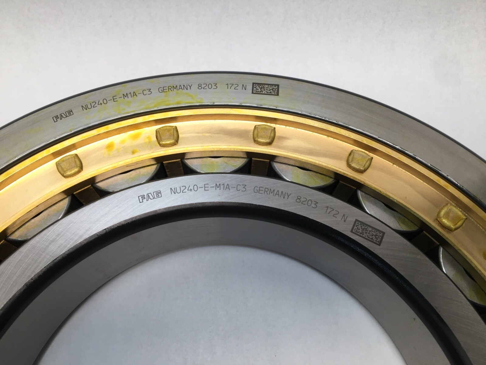 FAG NU240-E-M1A-C3 Cylindrical Bearing 200x360x58 mm NU 240 E M1A C3 NU240