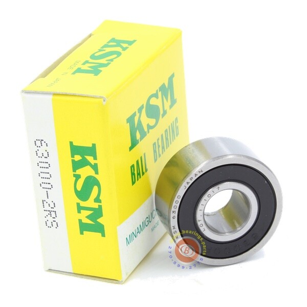 63000-2RS – Deep Groove Radial Ball Bearing sealed 10 mm x 26 mm x 12 mm