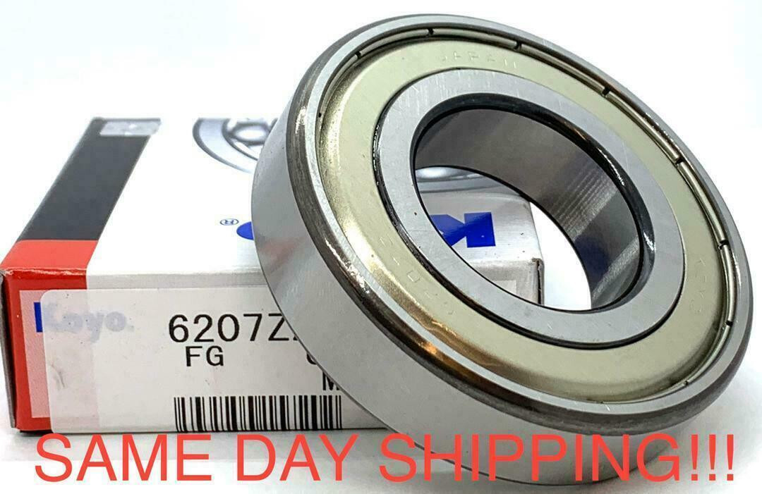 KOYO 6207 ZZC3, Single Row Radial Bearing (SKF 2Z, Fafnir/Timken 207KDD, NSK) !!