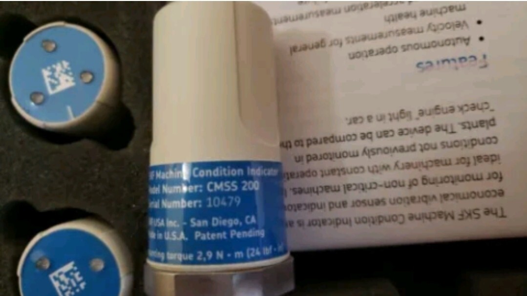 GREAT DEAL!! New SKF Machine Condition Indicator CMSS 200-10-SL
