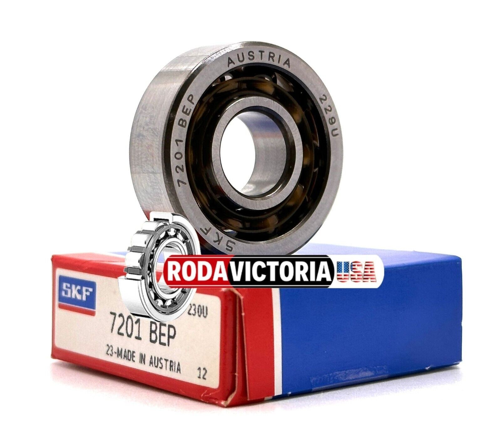 SKF 7201 BEP Angular Contact Ball Bearing 12x32x10mm