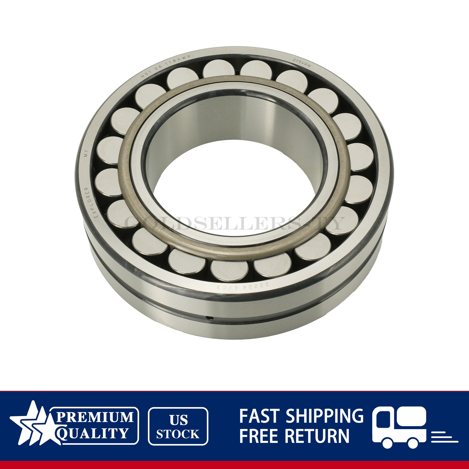 NEW For SKF Spherical Roller Bearing 22224 E/C3 120×215×58 mm
