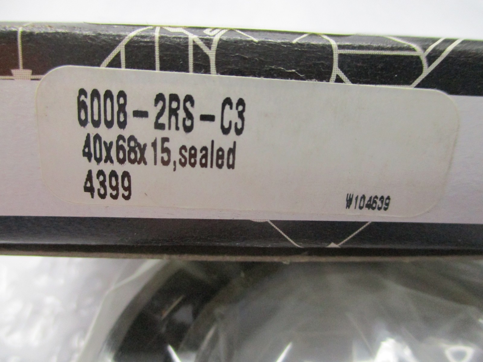 PEER 6008-2RS-C3 BEARING NSMP