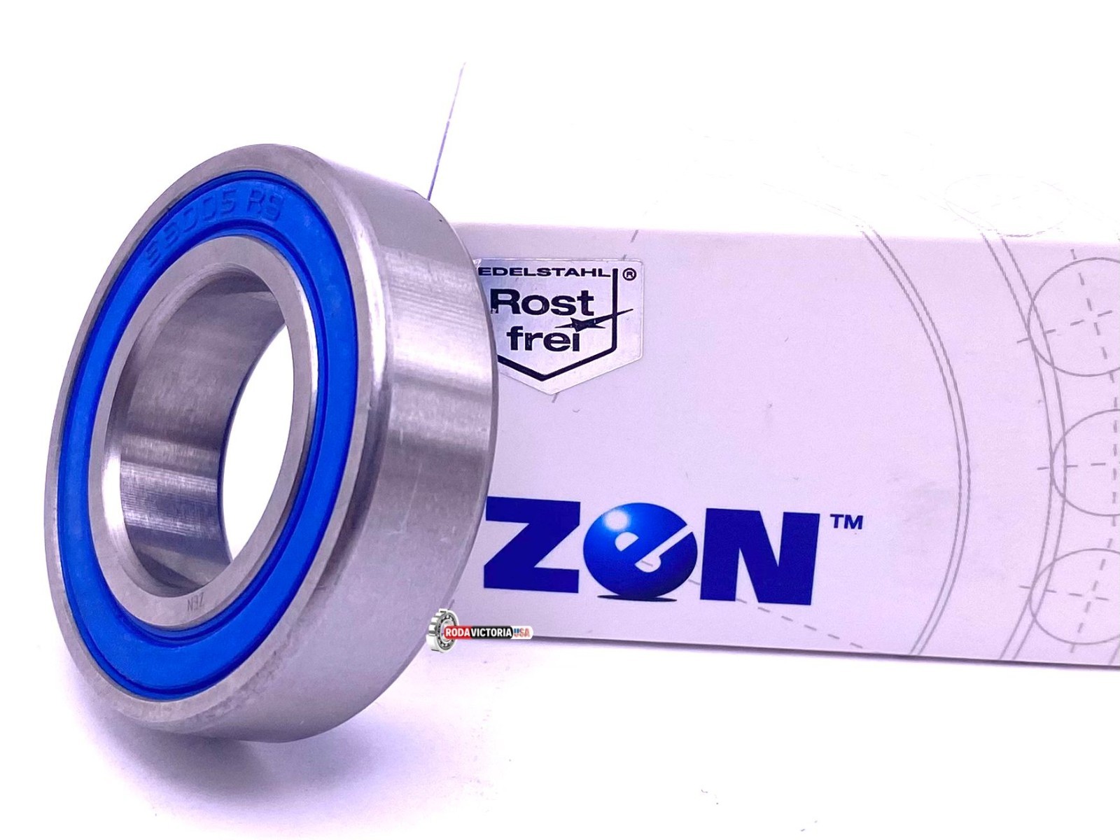 ZEN S6008 2RS Stainless Steel Ball Bearing Rubber Sealed W6008 2RS 40x68x15 mm