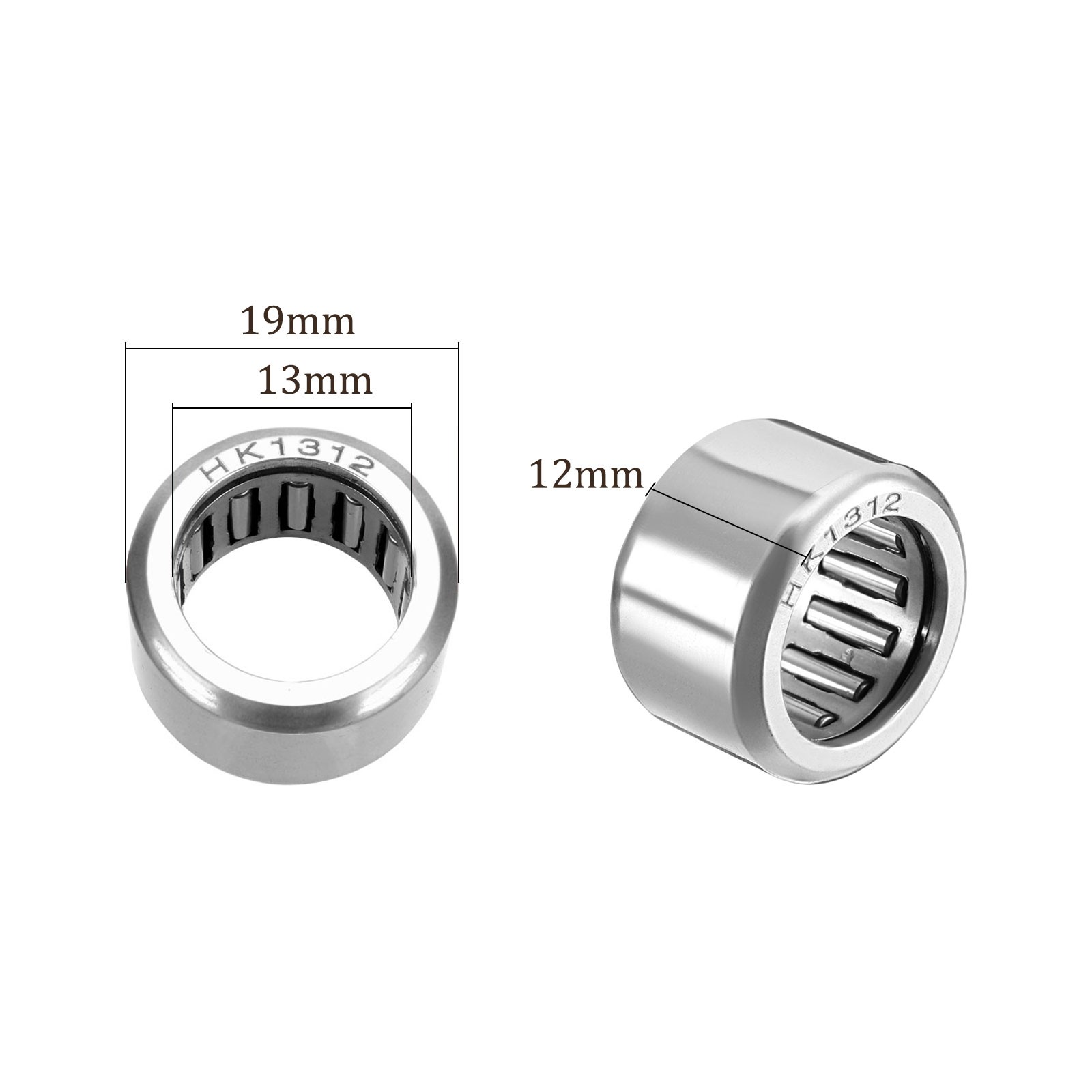 HK1312 Needle Roller Bearings – [13mm x 19mm x 12mm] for Gearbox Use