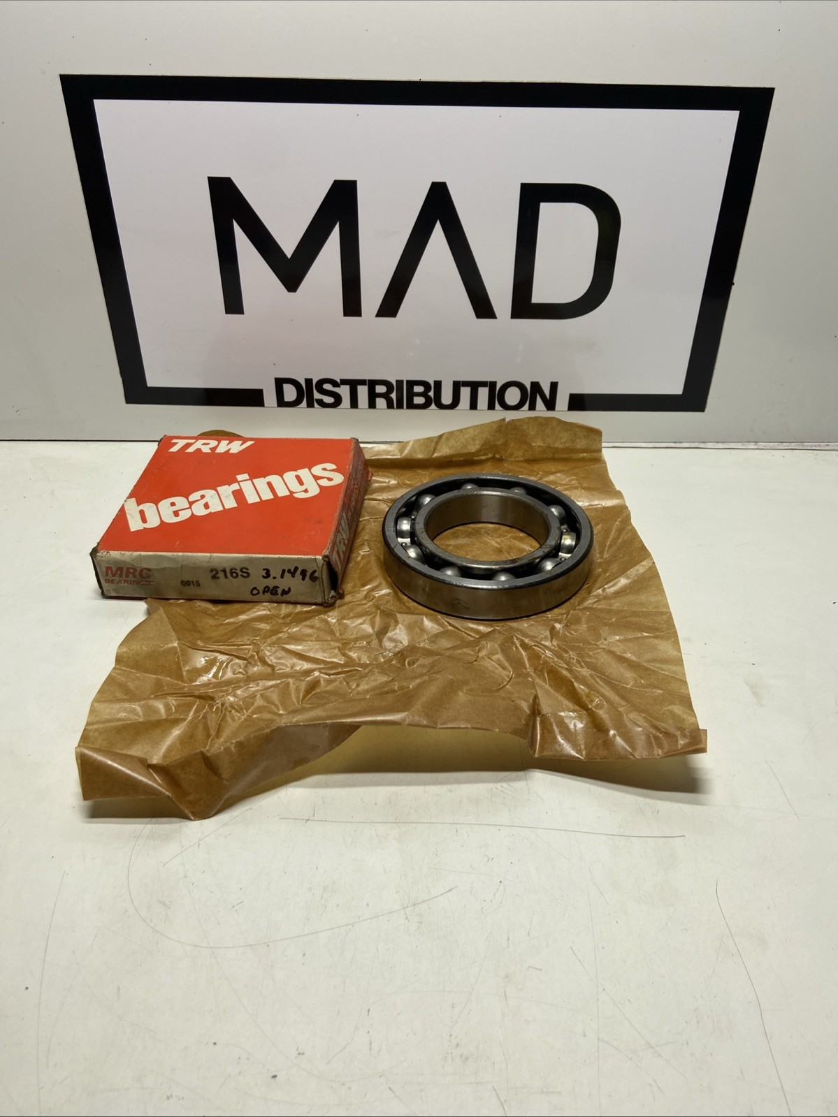 MRC SKF 216S 6216 80mm X 140mm X 26 mm Open Bearing