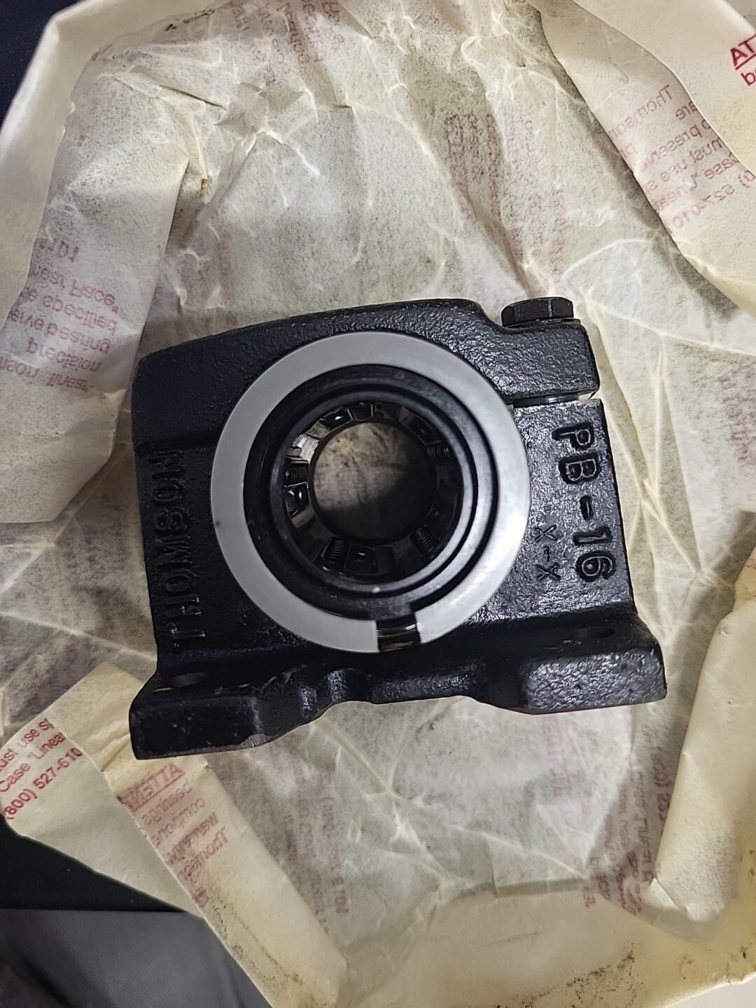 (3) NEW in BOX THOMSON Industries PB16A- BALL BUSHING BEARING PILLOW BLOCK, 1″