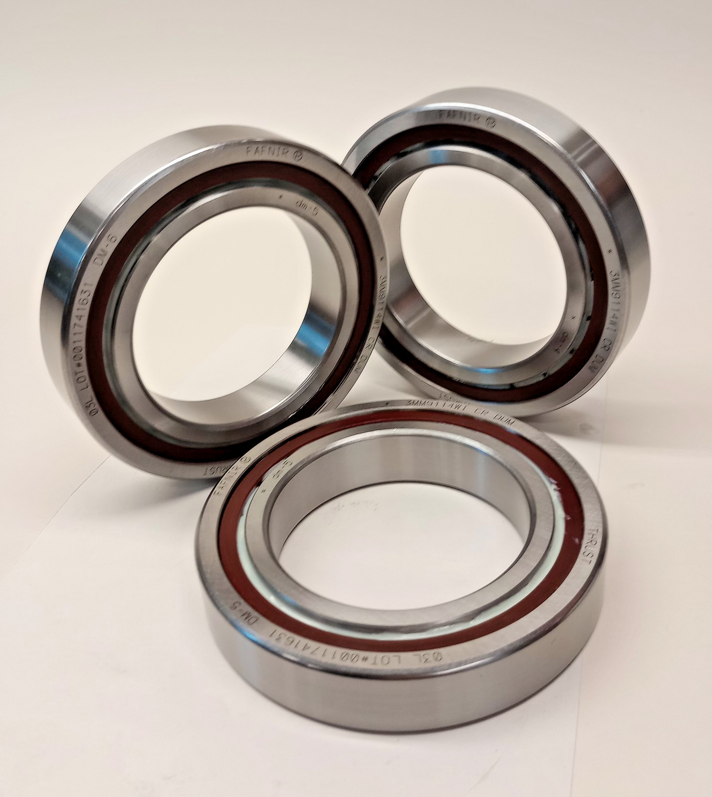 Fafnir 3MM9114WI-CR-DUM x 3 Used Precision Bearing (Set of 3) 70 x 110 x 20mm