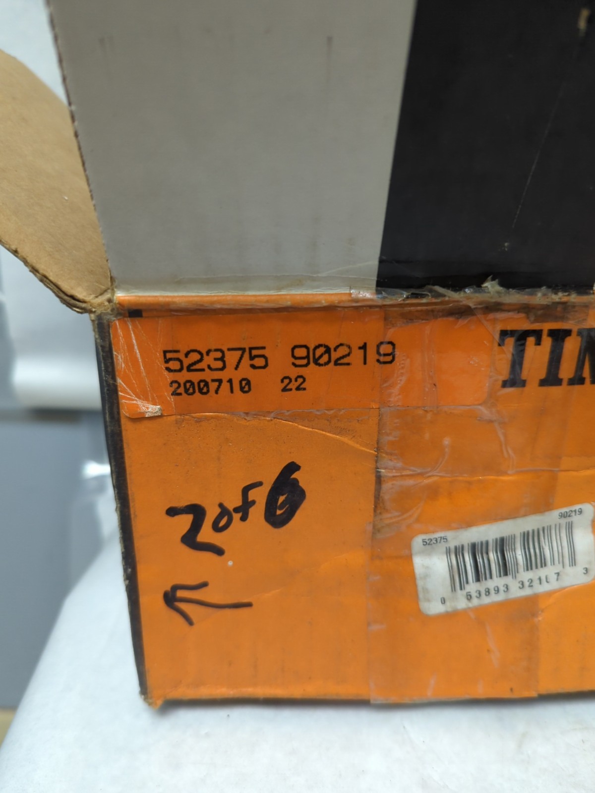 TIMKEN,52375-90219,COMPLETE DOUBLE ROW ROLLER BEARING 3-3/4 IN BORE 6-3/8 IN OD