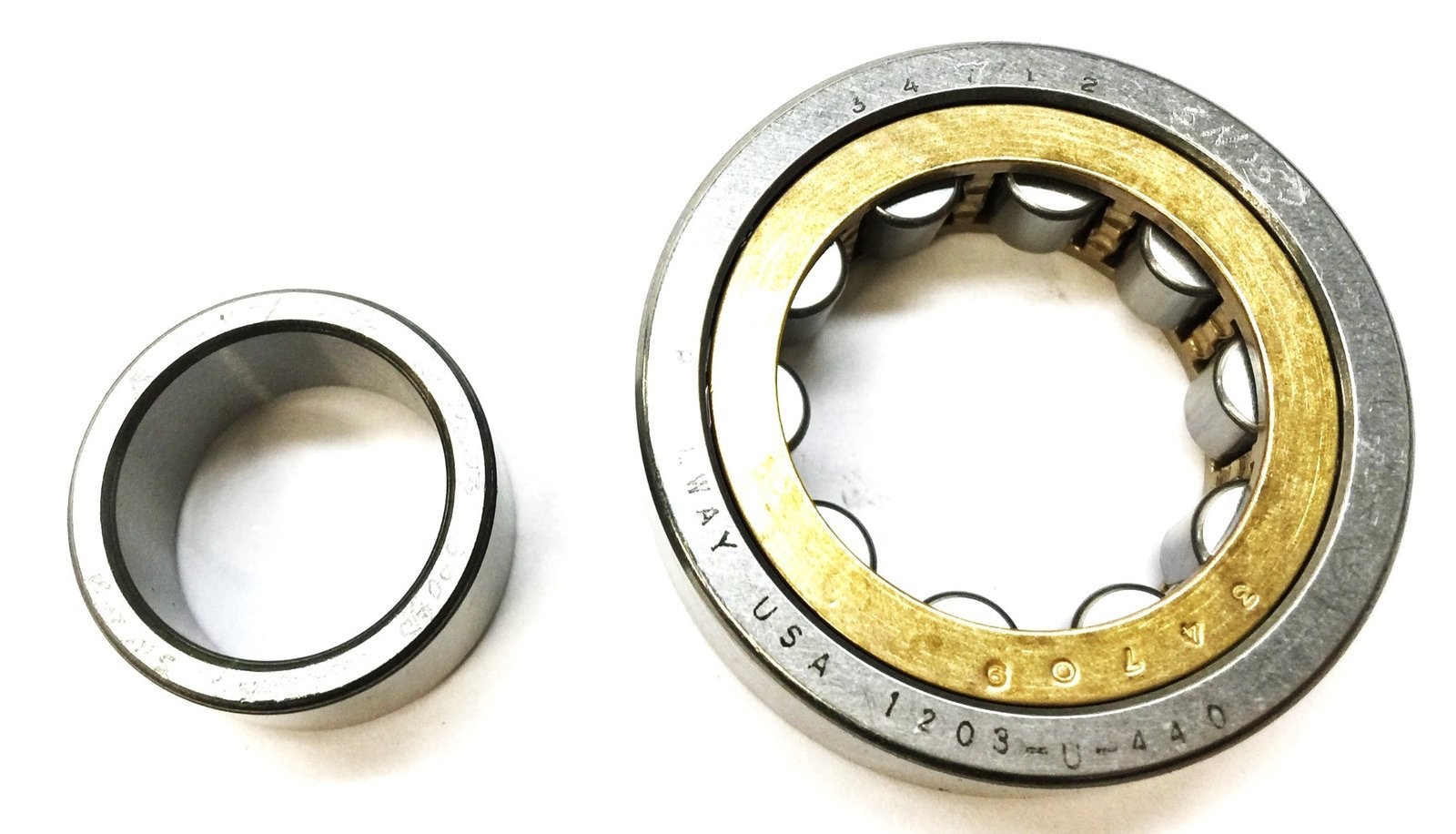 Rollway Cylindrical Roller Bearing Assembly E1203U440 NOS