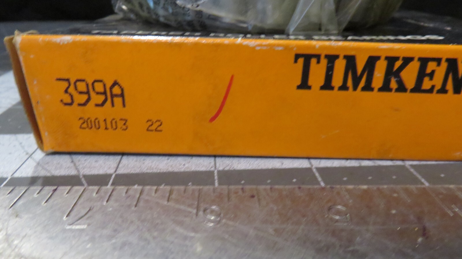 TIMKEN 399AS-20024 Tapered Roller Bearing Cone 2.6875 in ID