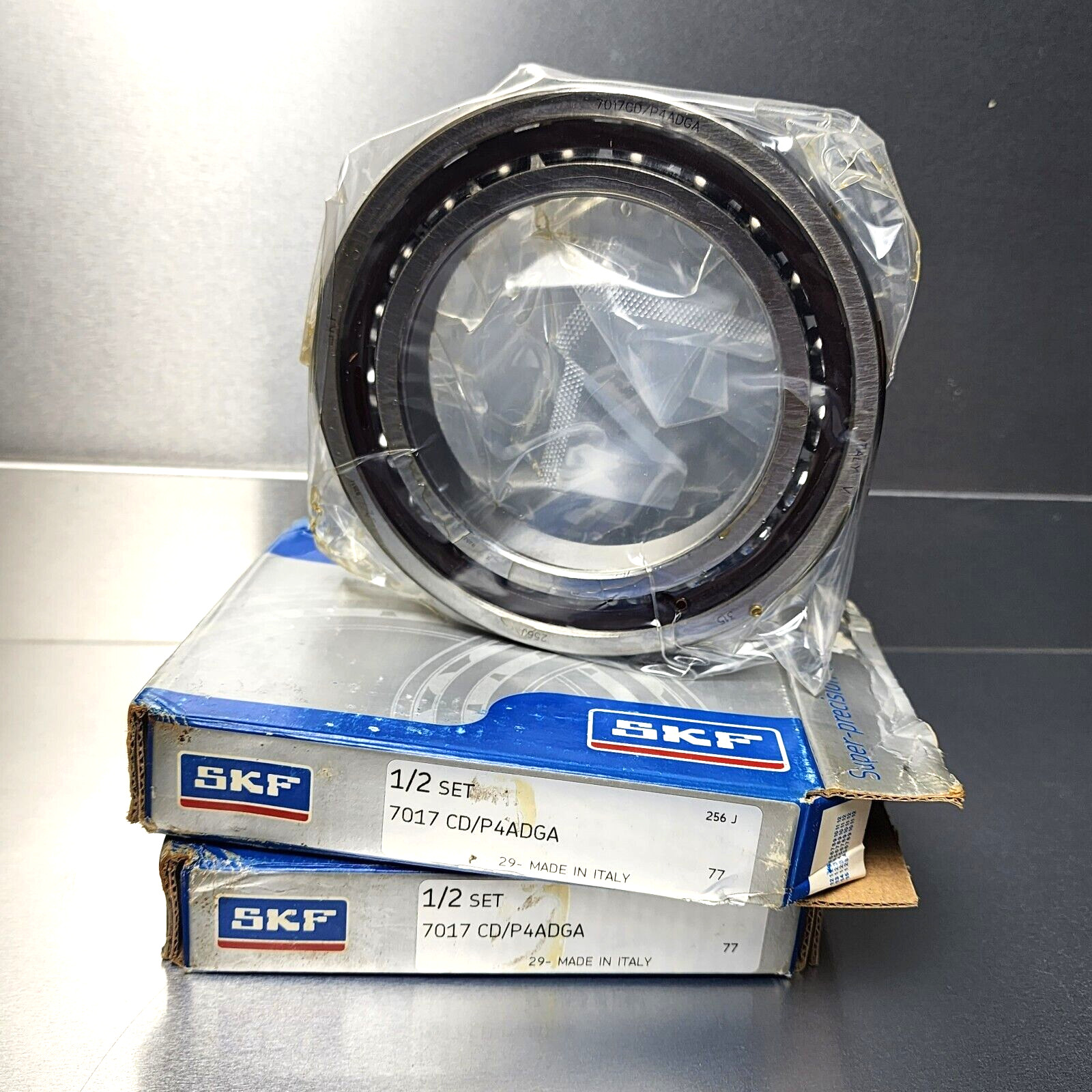 Full Set SKF 7017 CD/P4ADGA SUPER PRECISION BEARINGS