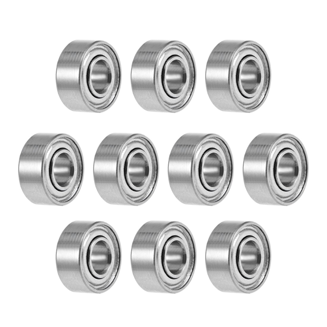683ZZ Deep Groove Ball Bearings Z2 3x7x3mm Double Shielded Chrome Steel 10pcs