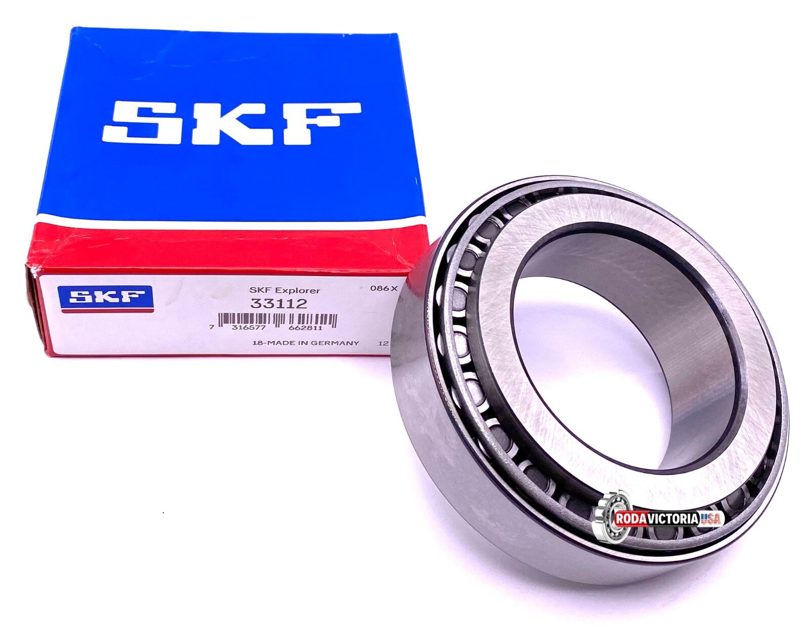 SKF Germany 33112 Tapered Roller Bearing 60x100x30 mm