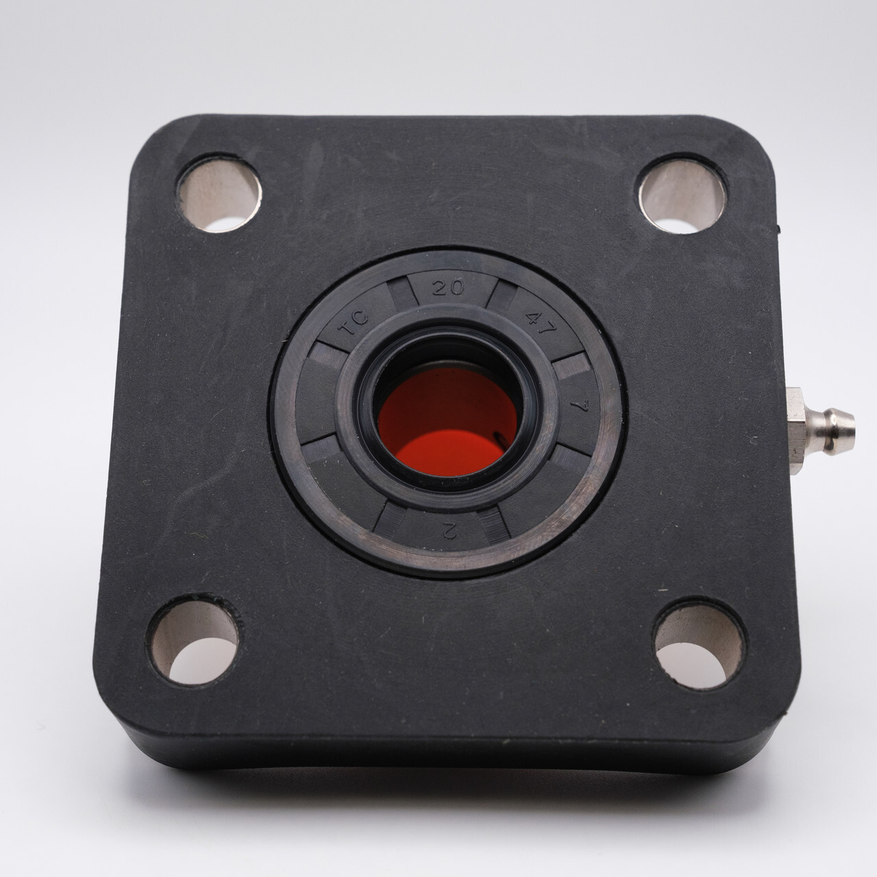 WP-SSBF207+CC Waterproof Thermoplastic 4-Bolt Oval Flange Block
