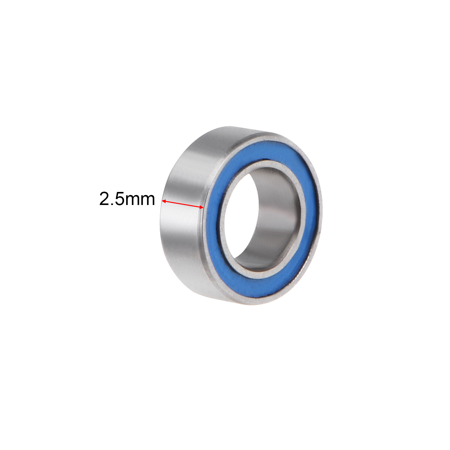 10pcs MR74-2RS Deep Groove Ball Bearing 4x7x2.5mm Double Sealed ABEC-3 Bearings