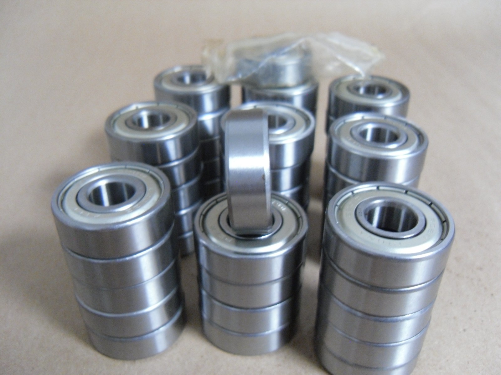 (Lot of 45) 6201-ZZ BALL BEARING 12X32X10