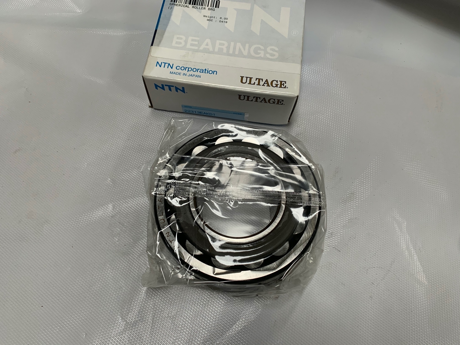 NTN Spherical Roller Bearing Ultage 22313EAKD1 190223 65x140x48mm
