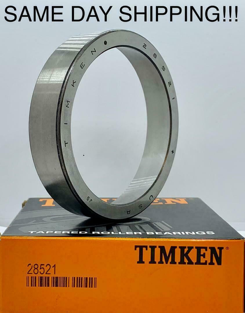 Timken 28521 TAPERED ROLLER BEARING OUTER RACE CUP / SAME DAY SHIPPING TIMKEN