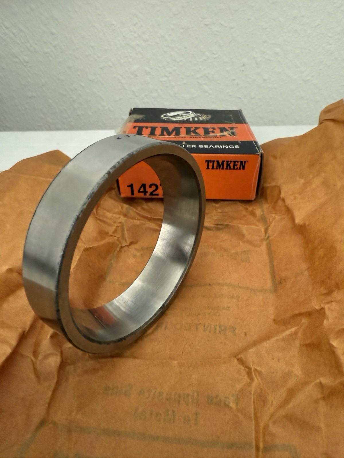 New Timken 14275A Single Cup Bearing, 2.7500″ OD X .625″ Width