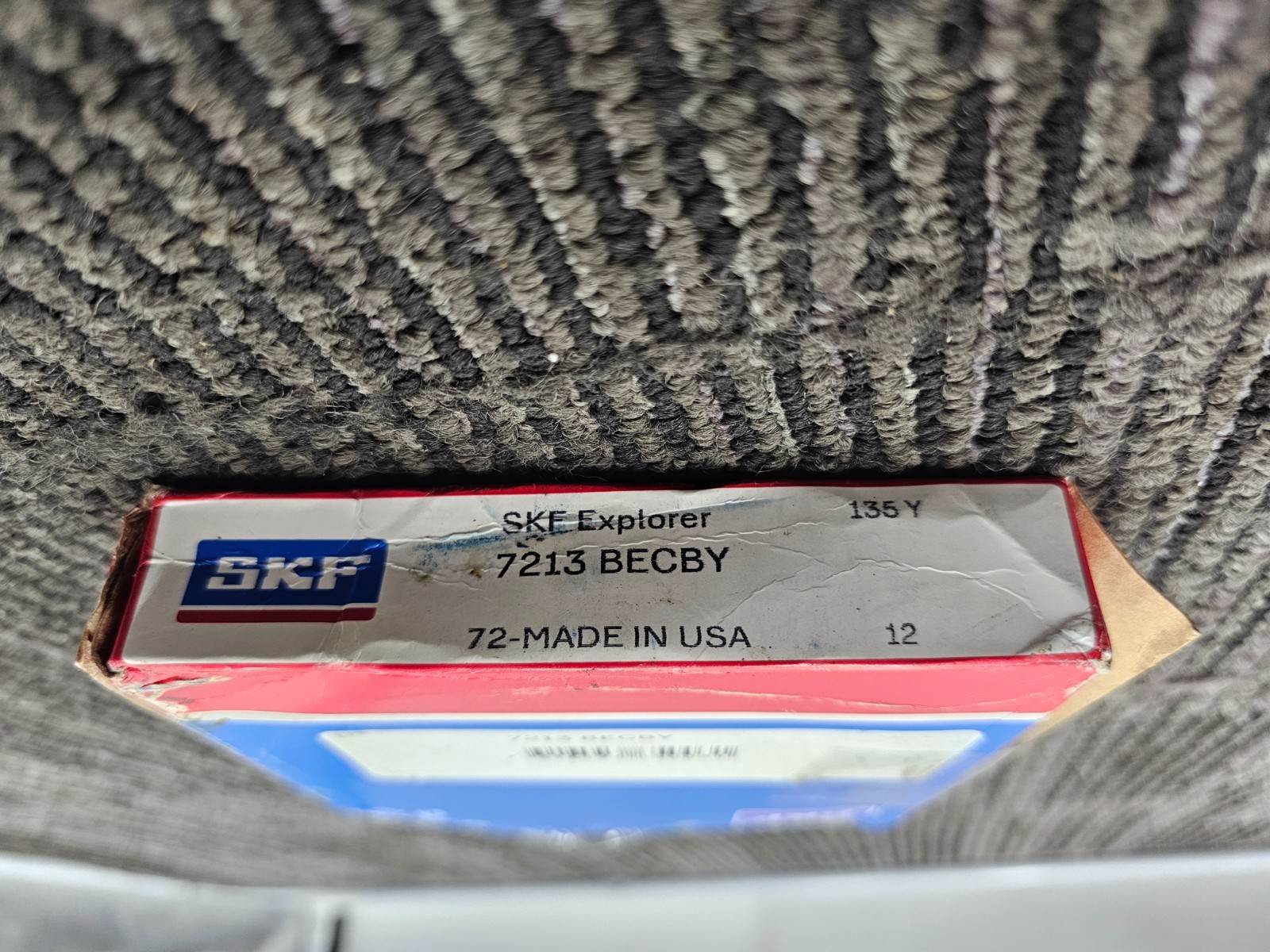 SKF 7213 BECBY Bearing Angular Contact Bearing, 65mm, O.D. 120mm Single Row