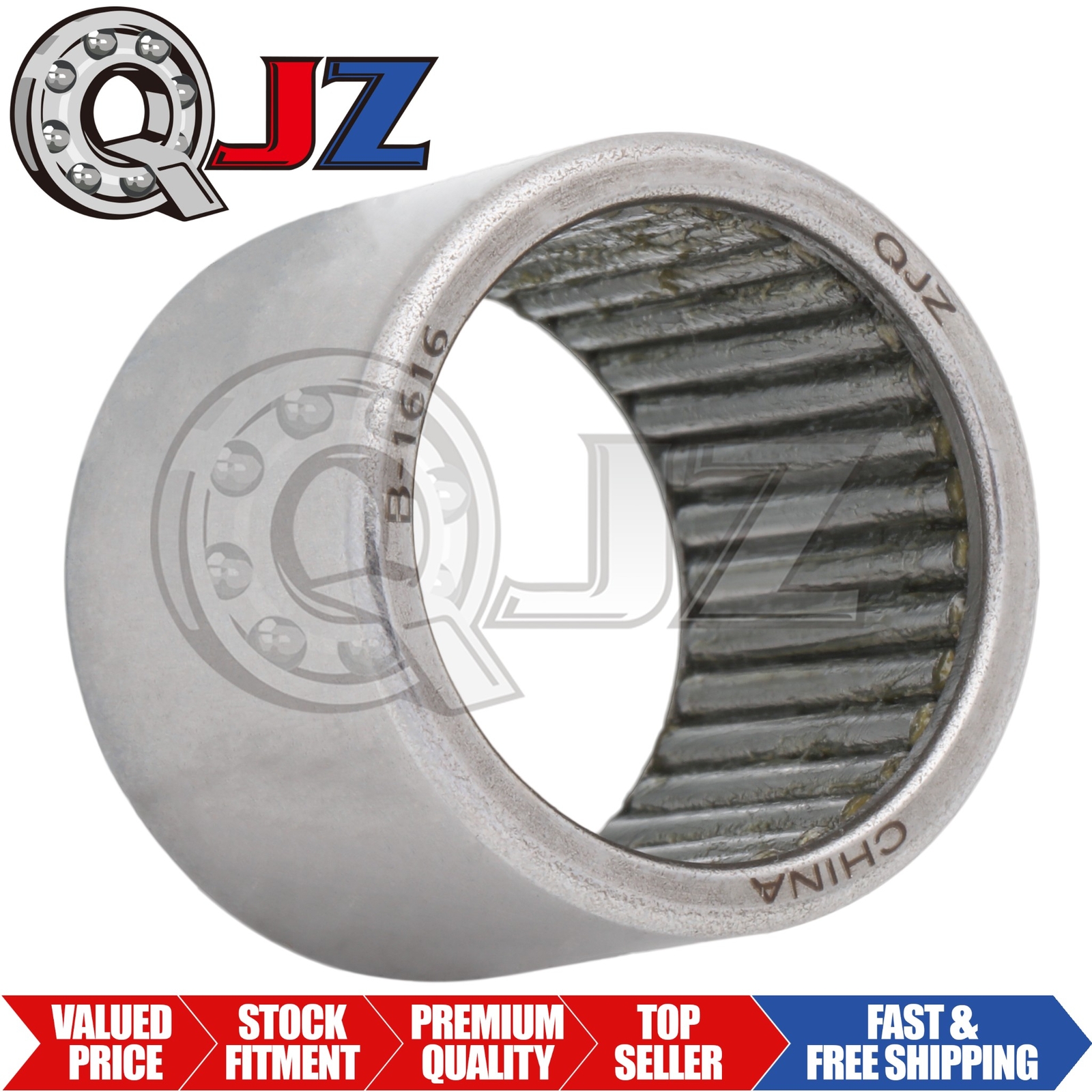 [Qty.1] New B1616 Drawn Cup Needle Roller Bearing Unit [1″ID x 1.25″OD x 1″W]