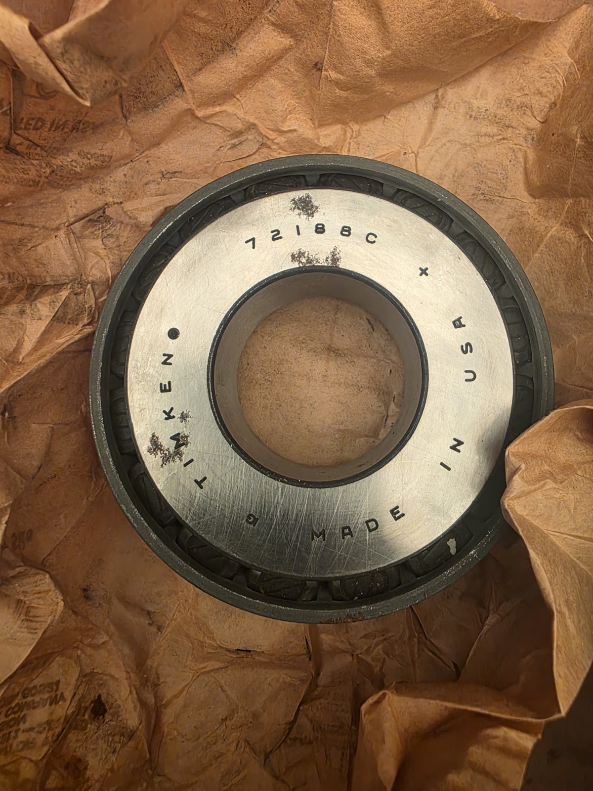 Timken 72188C Tapered Roller Bearing Cone, 1.875″ Bore, 1.291″ Width USA Made