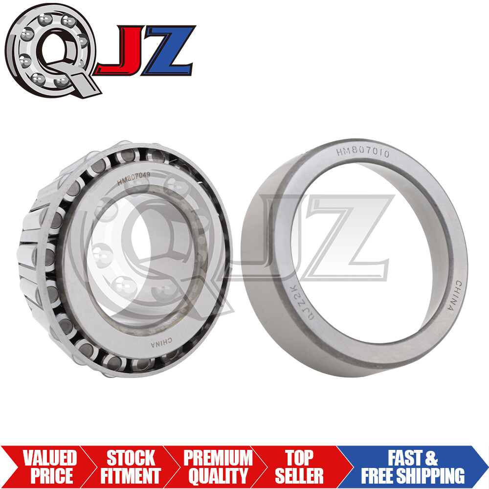 [1-Pack] HM807049-HM807010 Tapered Roller Bearing Set [2.1 in Bore x 4.1 in OD]
