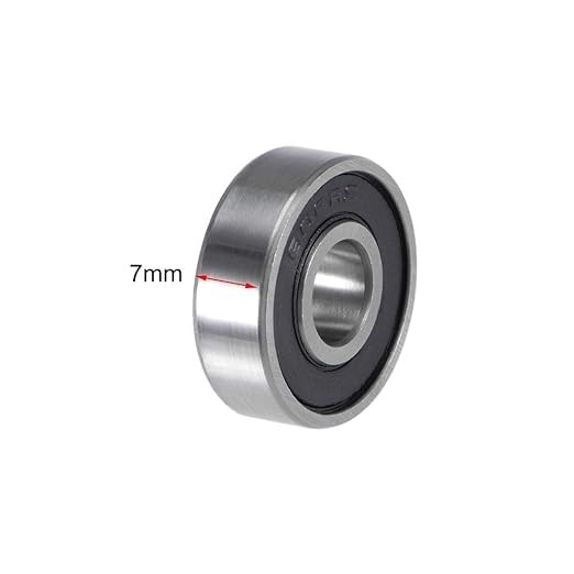 608-2RS Ball Bearings 8mm x 22mm x 7mm Chrome Steel ABEC9 Double Seal 10pcs