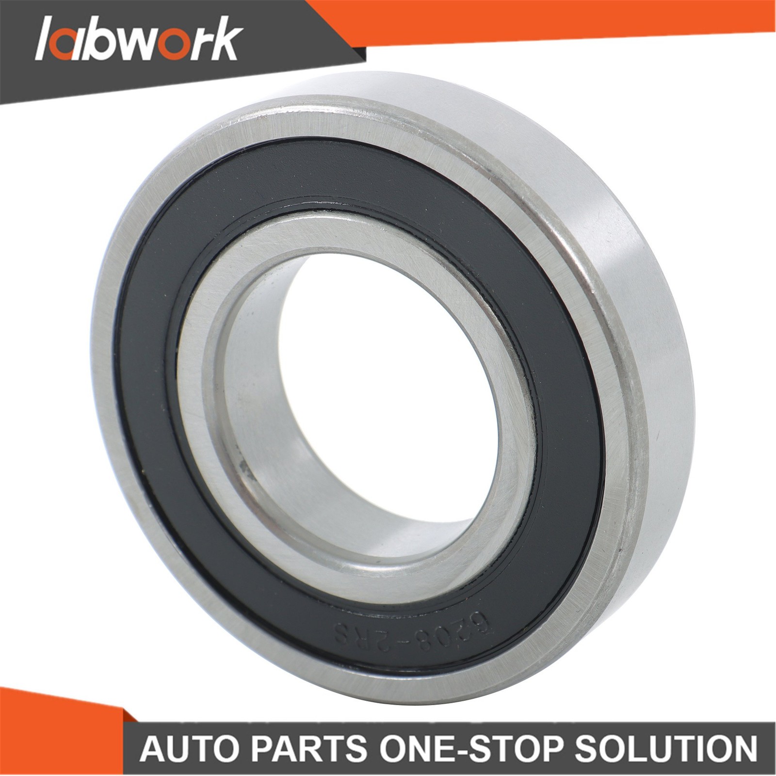 Labwork 6208-2RS Deep Groove Bearings 4pcs 40mm x80mm x18mm Rubber Sealed