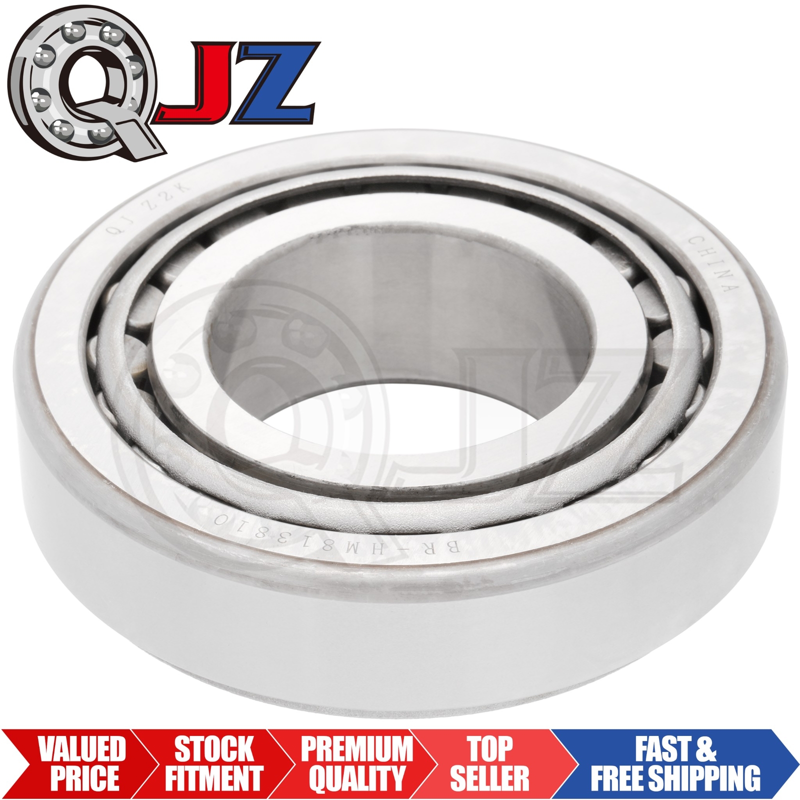 [Qty.1] HM813843-HM813810 Tapered Roller Bearing Set [2-7/16″ Bore x 1.4375″ W]