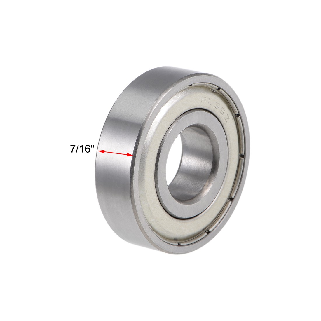RLS5-2RS Deep Groove Ball Bearings 5/8″ ID 1-9/16″ OR 7/16″ 2pcs