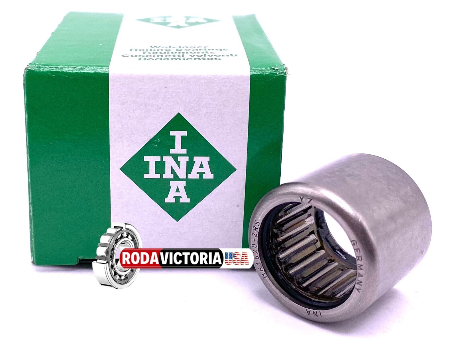 INA HK1620 2RS L271 Drawn Cup Roller Bearing HK 1620 HK1620 16x22x20 mm