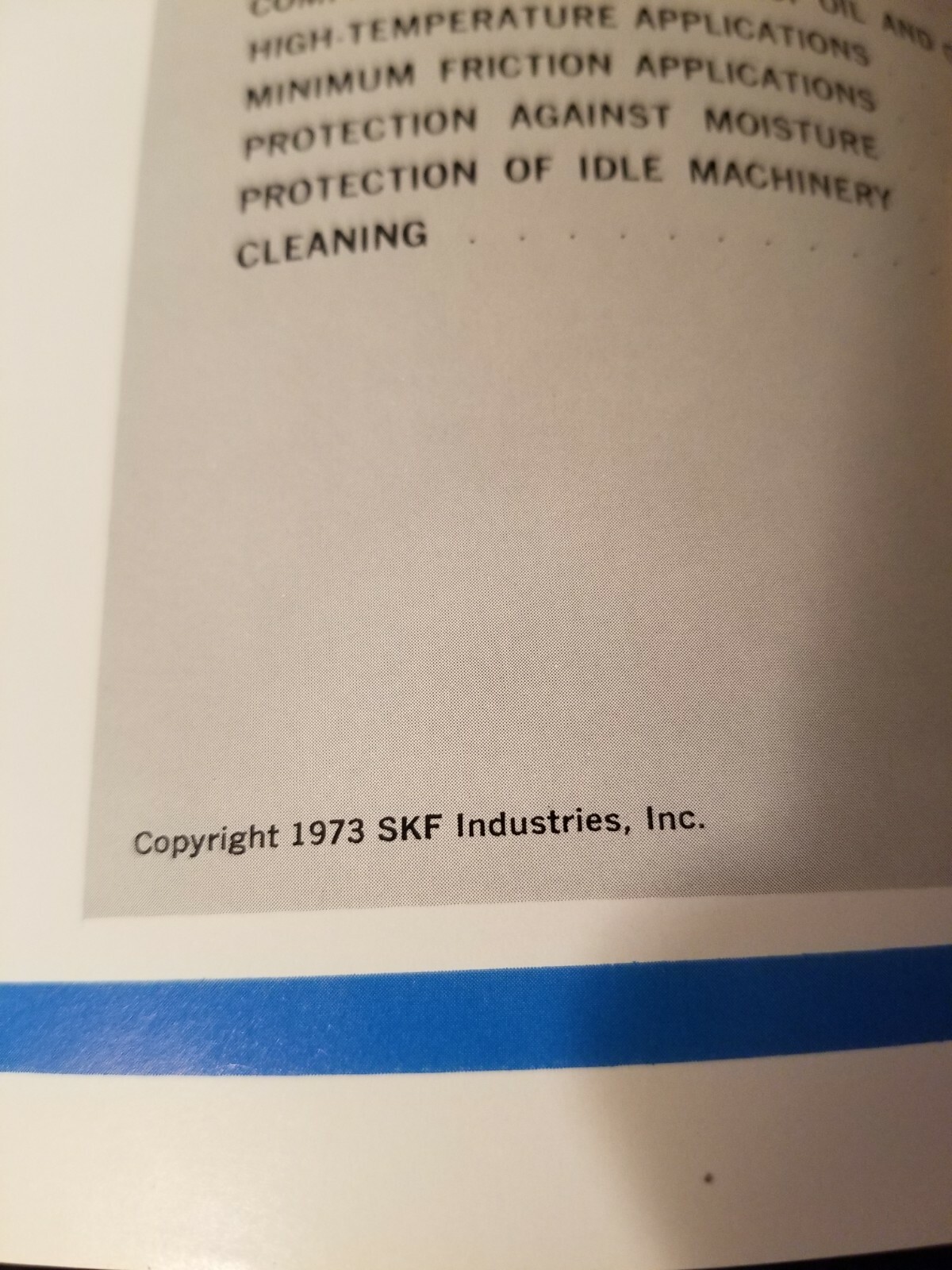 SKF Industries General Catalog 425 (1958) (Information 1950s-1980s)