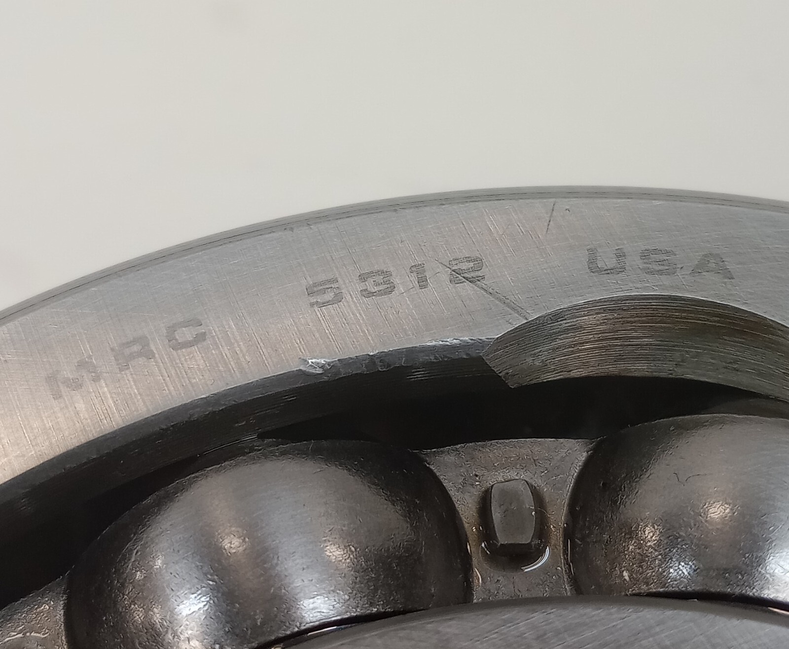 MRC 5312 Used Angular Contact Bearing Double Row 60mm ID X 130mm OD X 2.1250in W