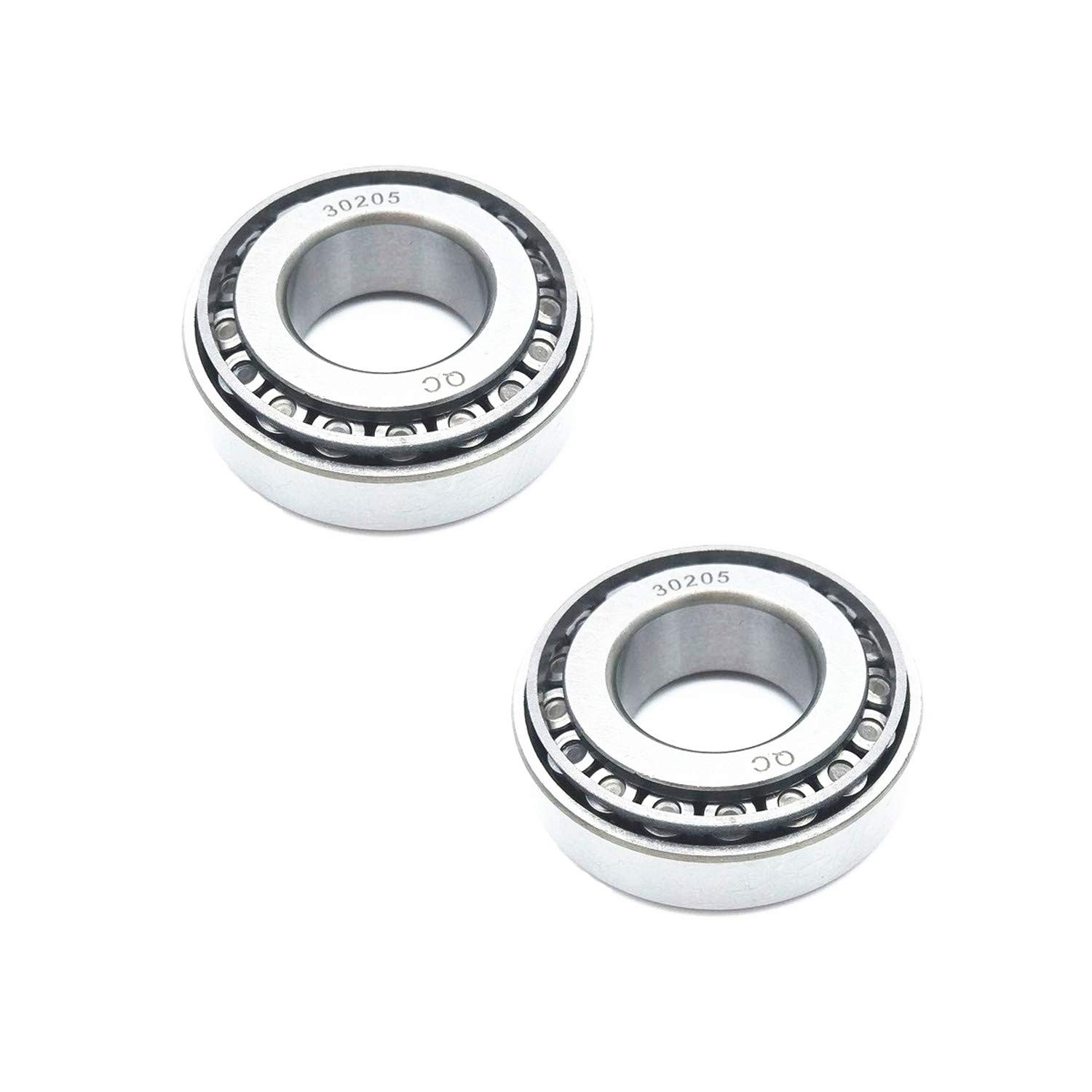 XMHF 2 Pack 30205 Wheel Bearings 25x52x16.25mm, Rotary Quiet High Speed Taper…