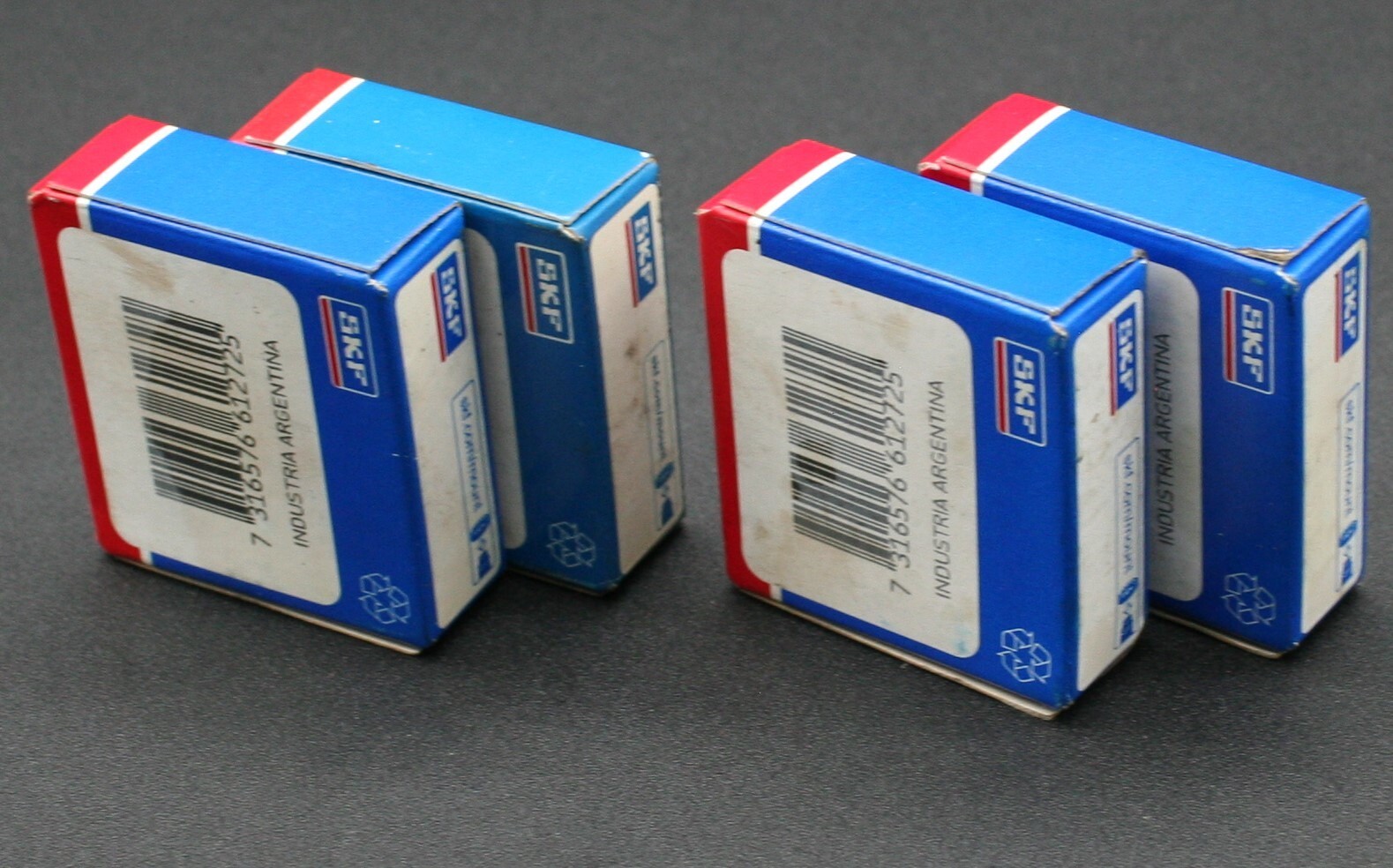 One (1) SKF 6203 2ZJEM Deep Groove Bearing 17 MM ID Argentina NEW